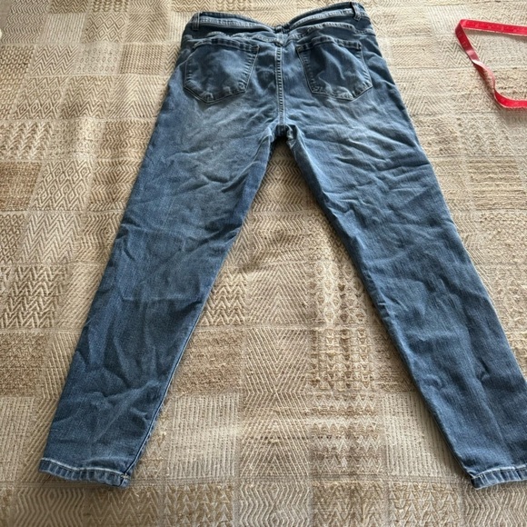 Kensie Straight Leg High Waist Jeans - Picture 3 of 6